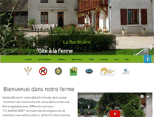 Tablet Screenshot of la-bardeliere.com